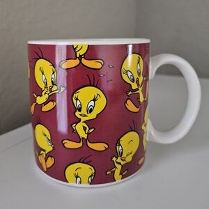 Vintage 90s Tweety Bird Mug